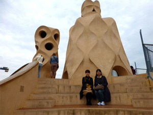 ガウディ建築代表作世界遺産　カサ・ミラ　Casa Mila